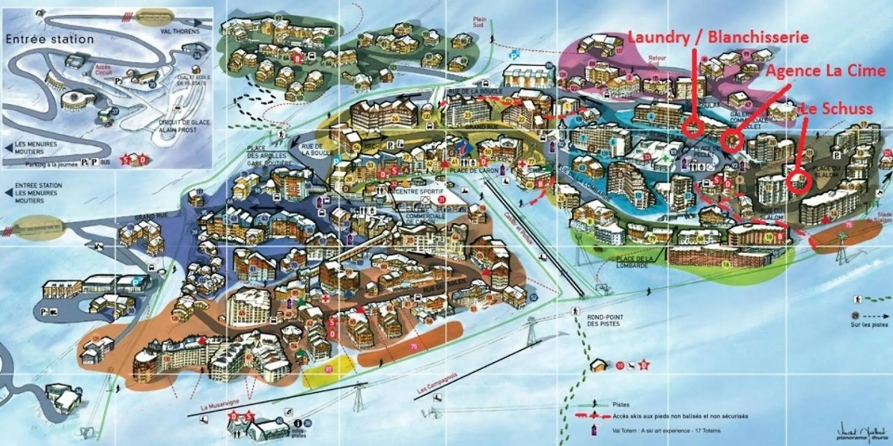 公寓 Residence Schuss - Val Thorens Location: Studio Cabine Pour 5 Personnes Dans Un Quartier Calme Mae-9036 法国